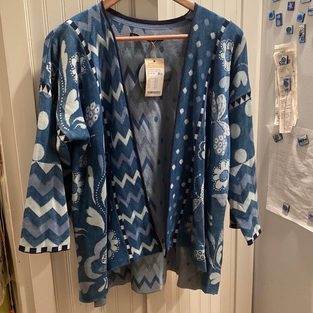 Gudrun Sjoden Dragonfly Drape Cardigan